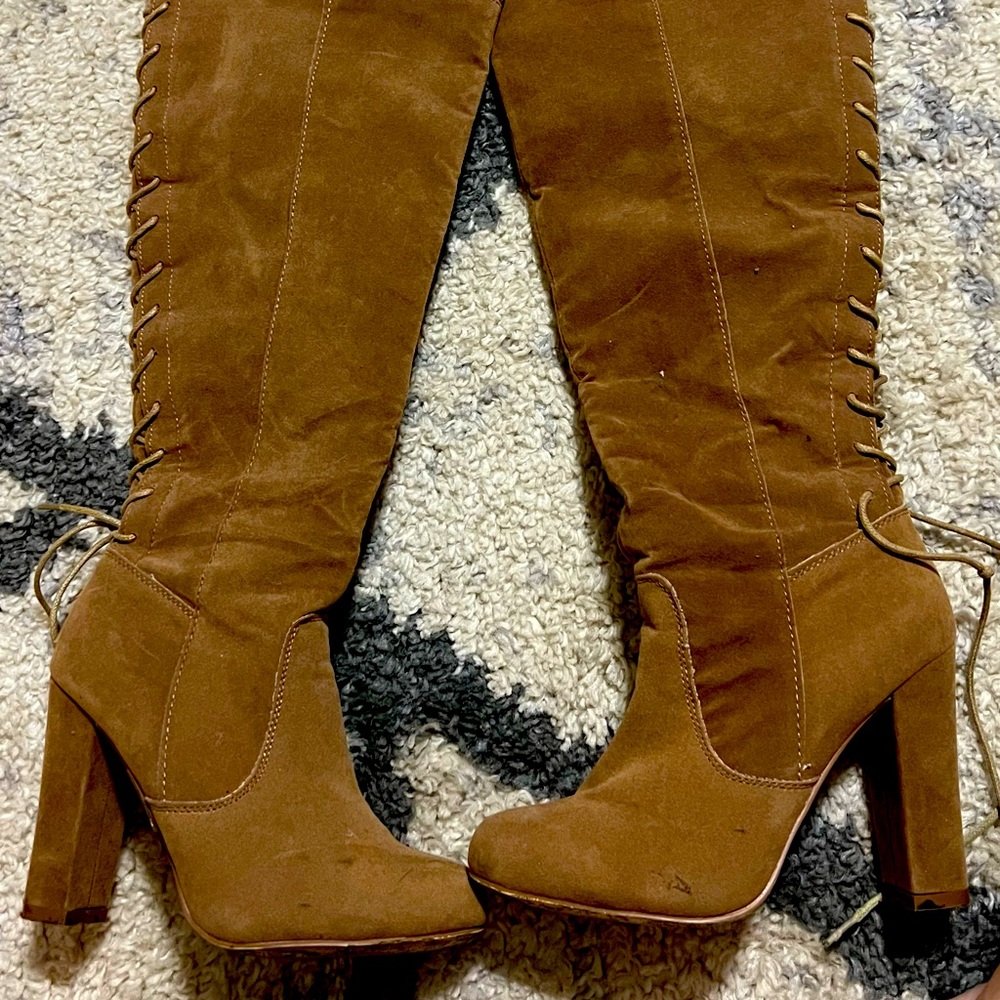 Knee high boots